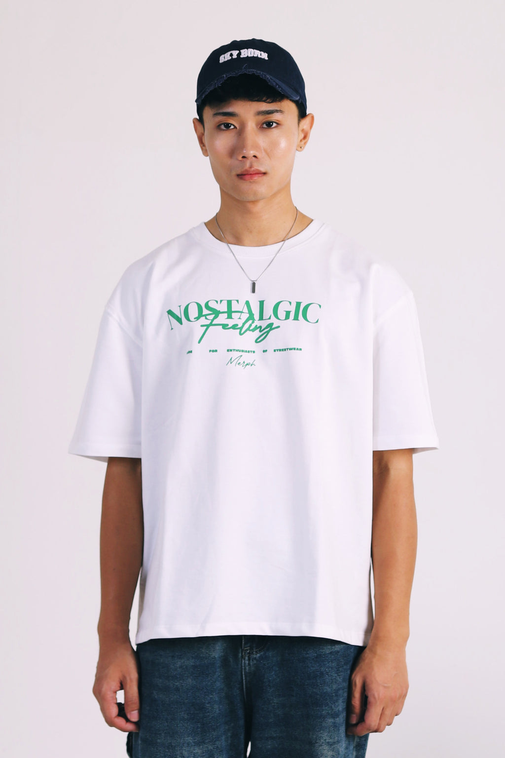 Nostalgic Feeling Boxy Fit T-shirt