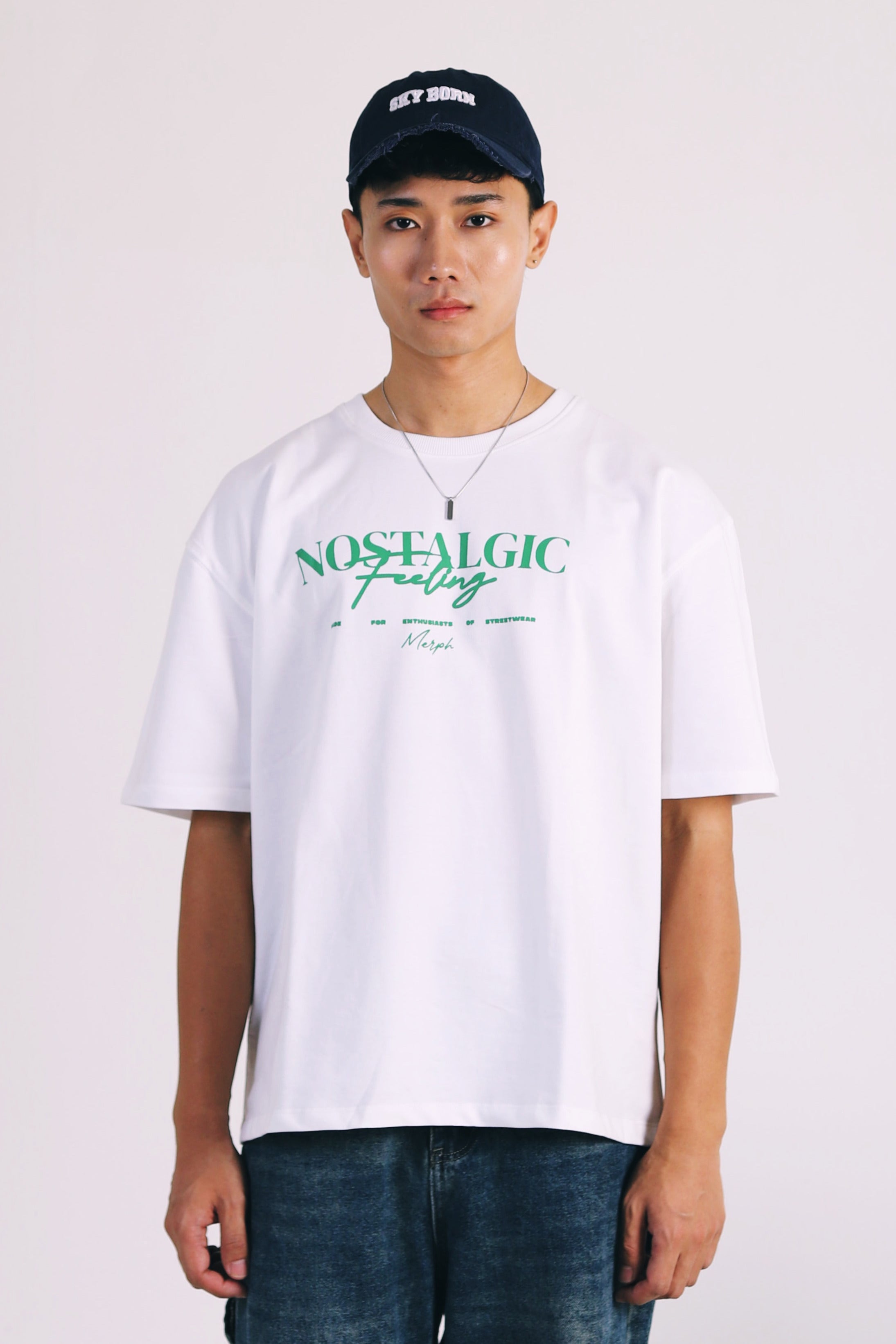 Nostalgic Feeling Boxy Fit T-shirt