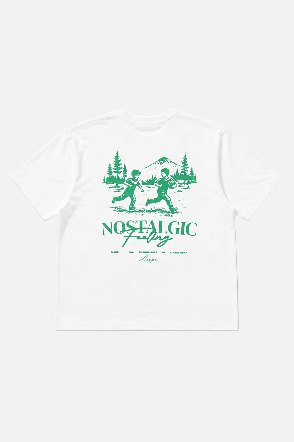 Nostalgic Feeling Boxy Fit T-shirt