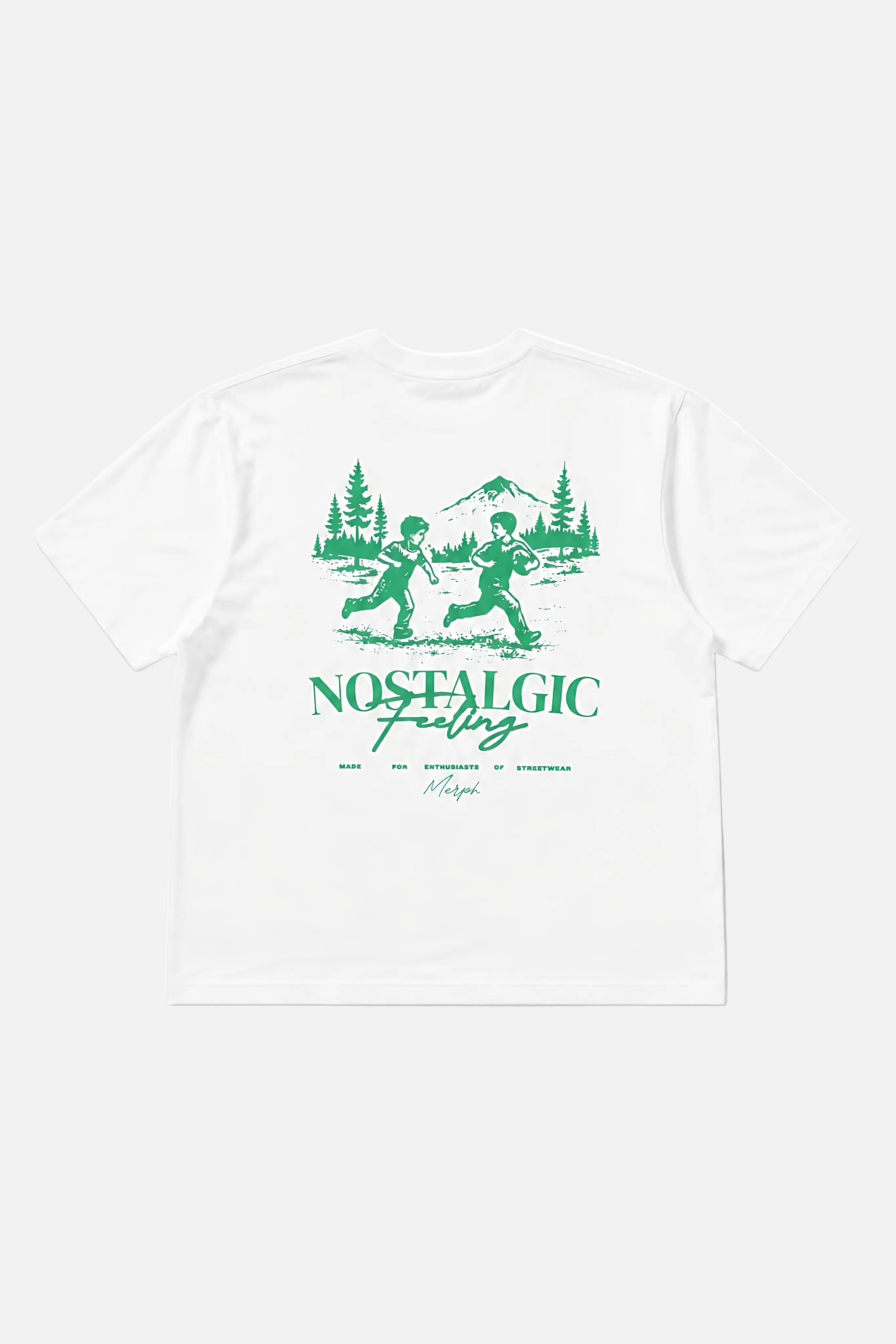 Nostalgic Feeling Boxy Fit T-shirt