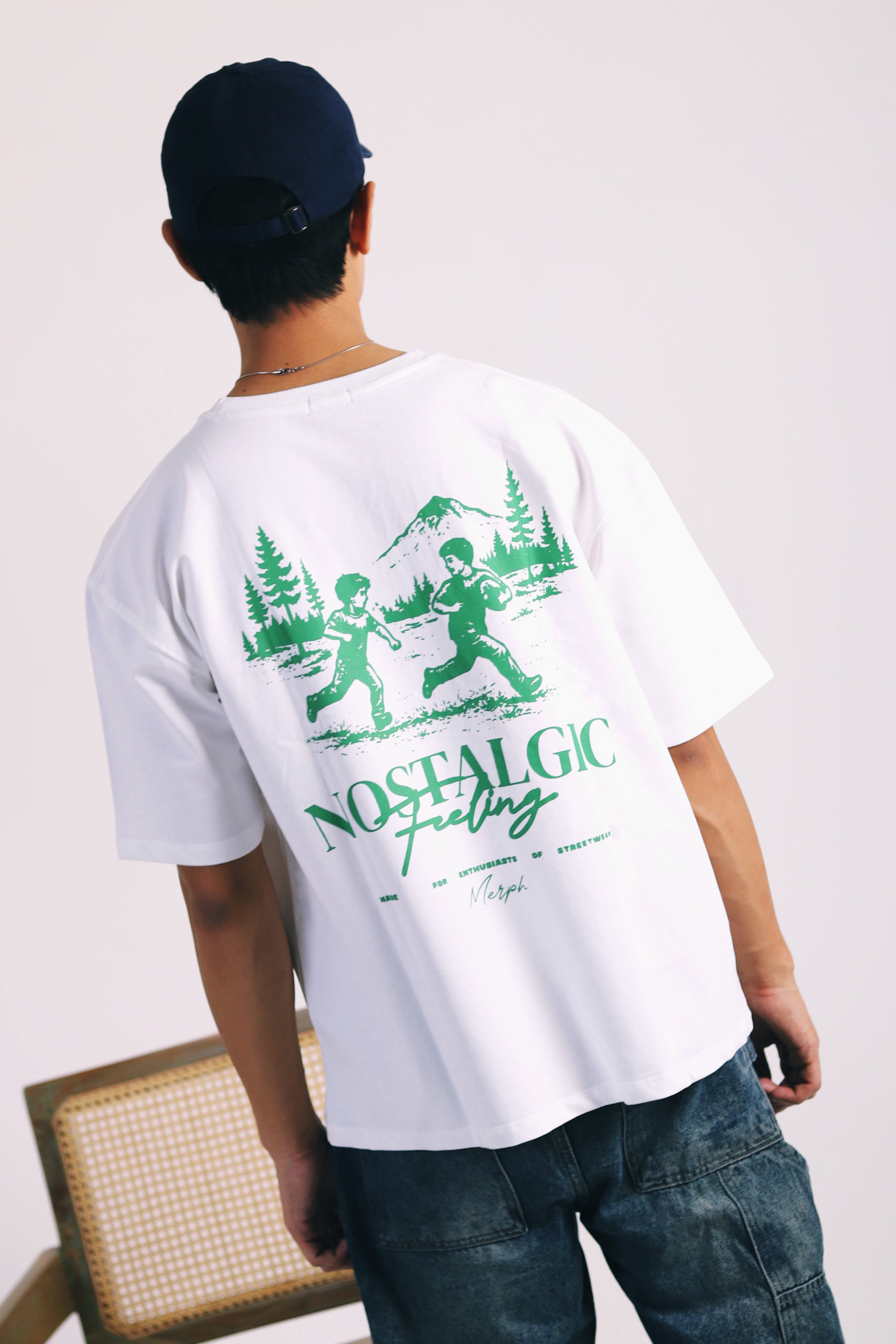 Nostalgic Feeling Boxy Fit T-shirt